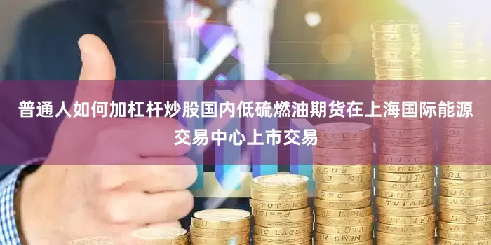 普通人如何加杠杆炒股国内低硫燃油期货在上海国际能源交易中心上市交易
